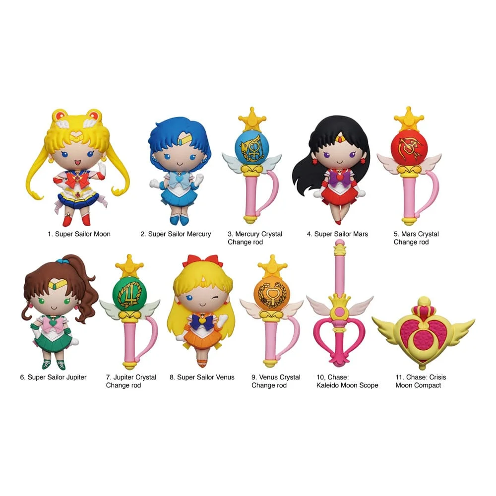 Sailor Moon 3D PVC Bag Clips Series 7 - 1 unidade